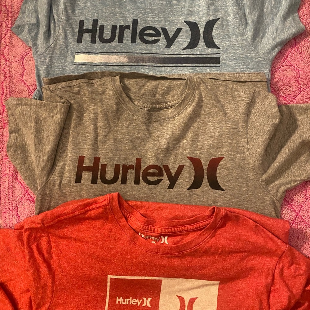 Hurley shirts bundle Sz small